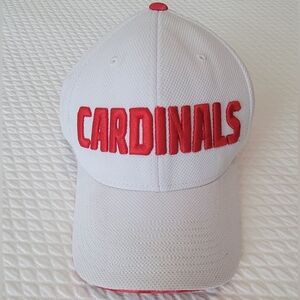 U of L Cardinals Adidas White and Red Cap